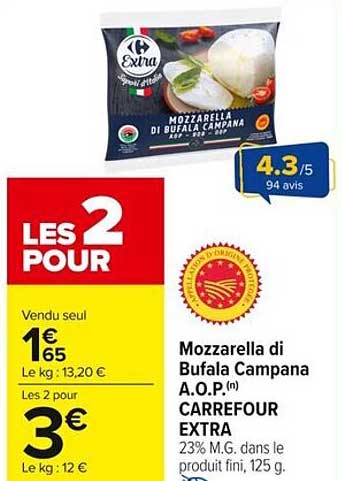 Les 2 pour 3 €