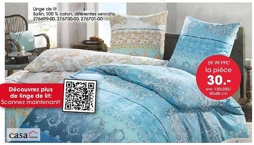Linge de lit