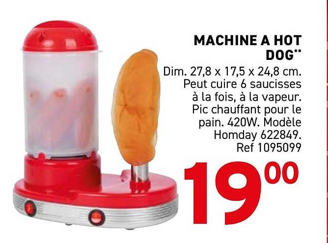 MACHINE A HOT DOG