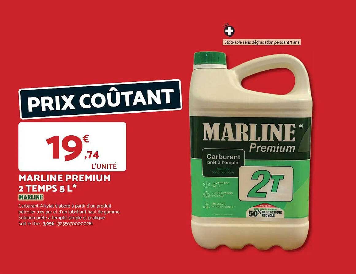 MARLINE PREMIUM 2 TEMPS 5 L*