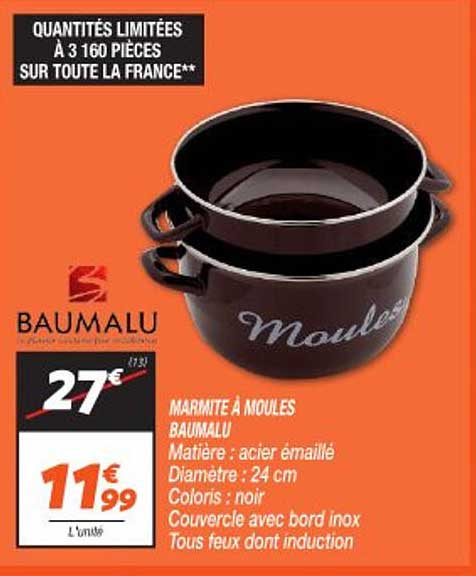 MARMITE À MOULES BAUMALU