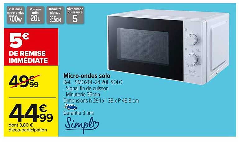 Micro-ondes solo
