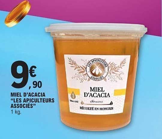 MIEL D'ACACIA "LES APICULTEURS ASSOCIÉS"