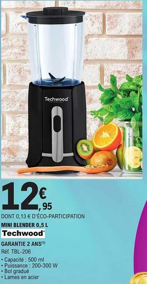 MINI BLENDER 0,5 L Techwood
