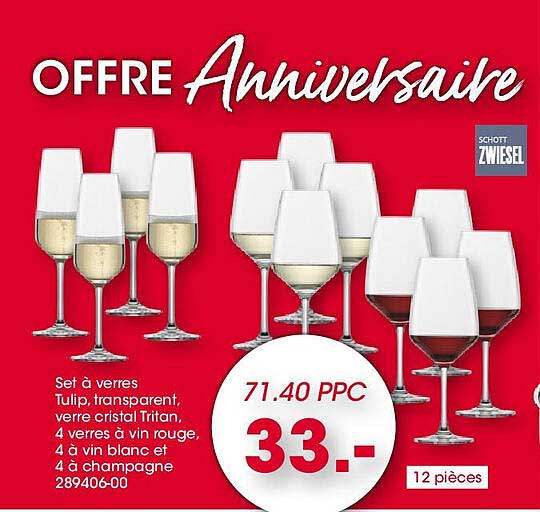 OFFRE Anniversaire