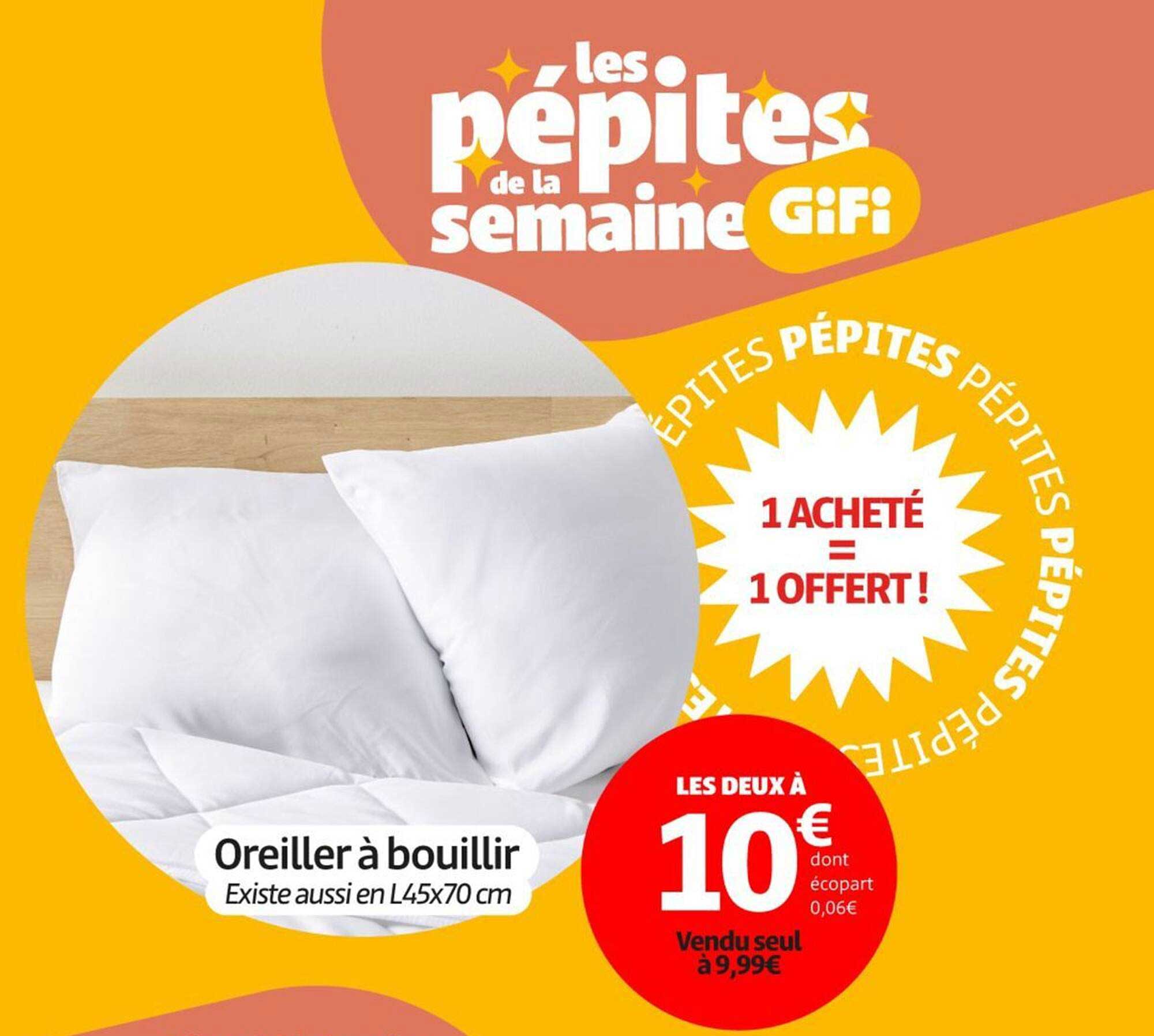 Oreiller à bouillir