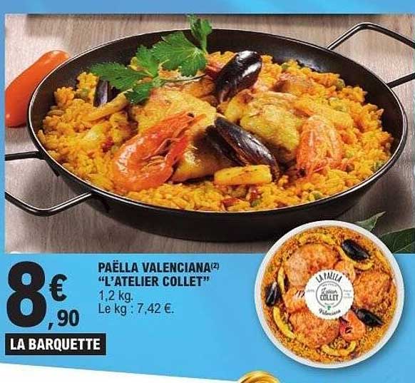 PAËLLA VALENCIANA "L'ATELIER COLLET"