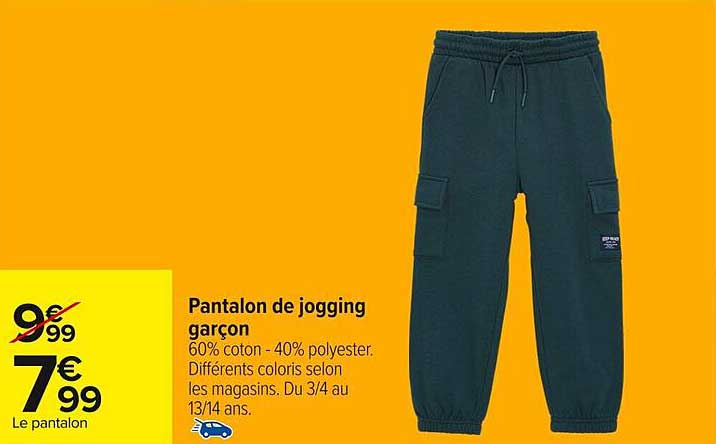Pantalon de jogging garçon