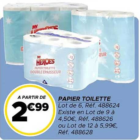 PAPIER TOILETTE