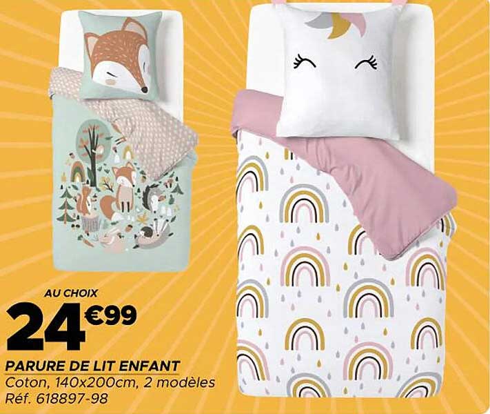 PARURE DE LIT ENFANT