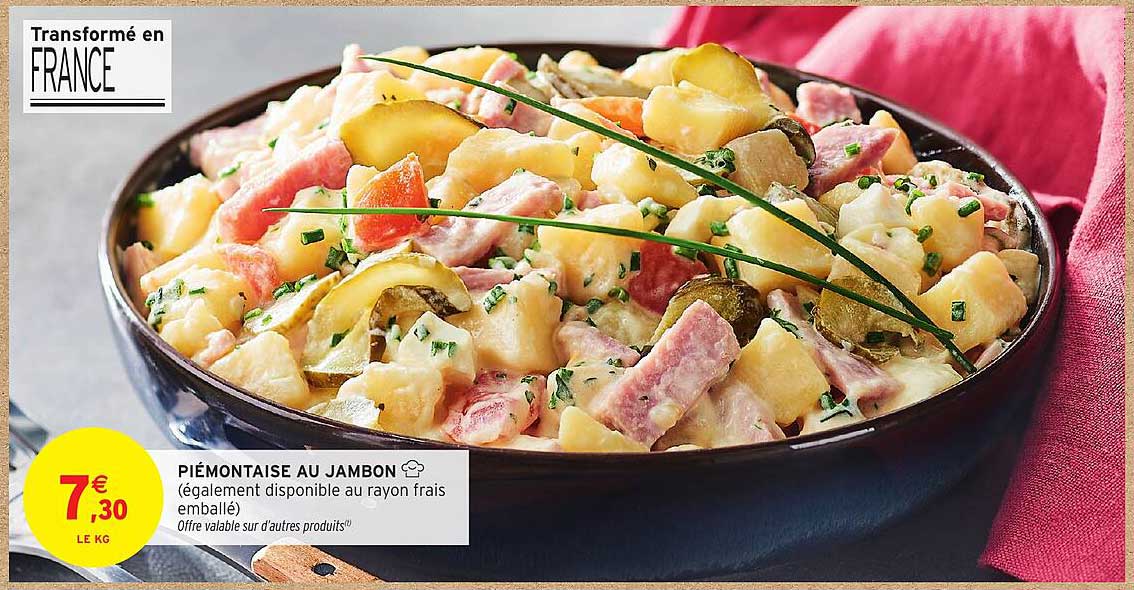 PIÉMONTAISE AU JAMBON