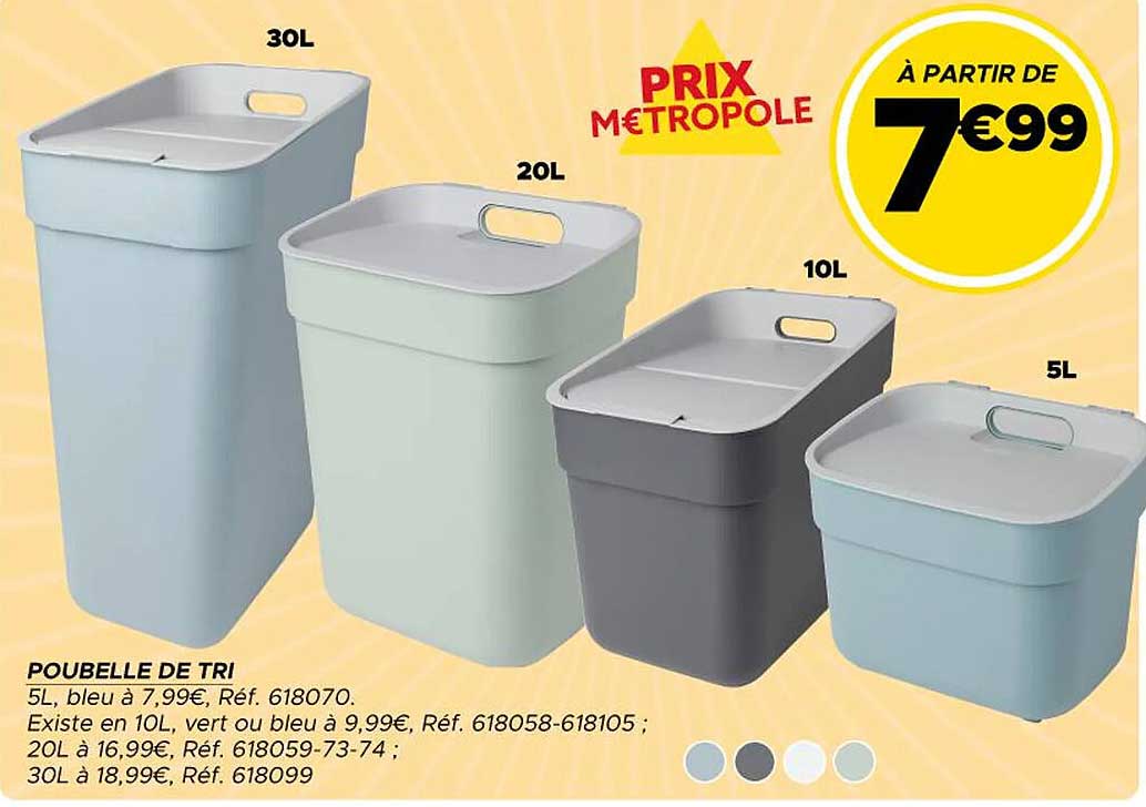 POUBELLE DE TRI