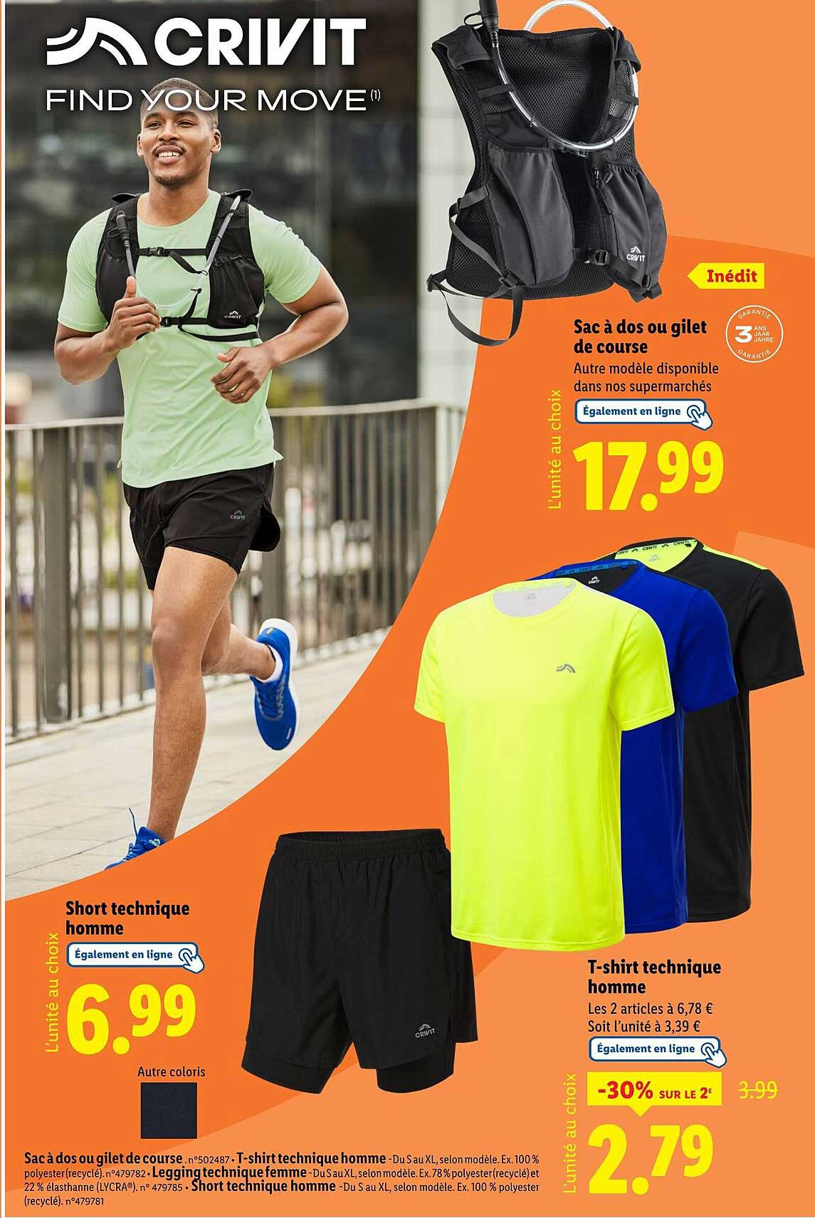 Sac à dos ou gilet de course