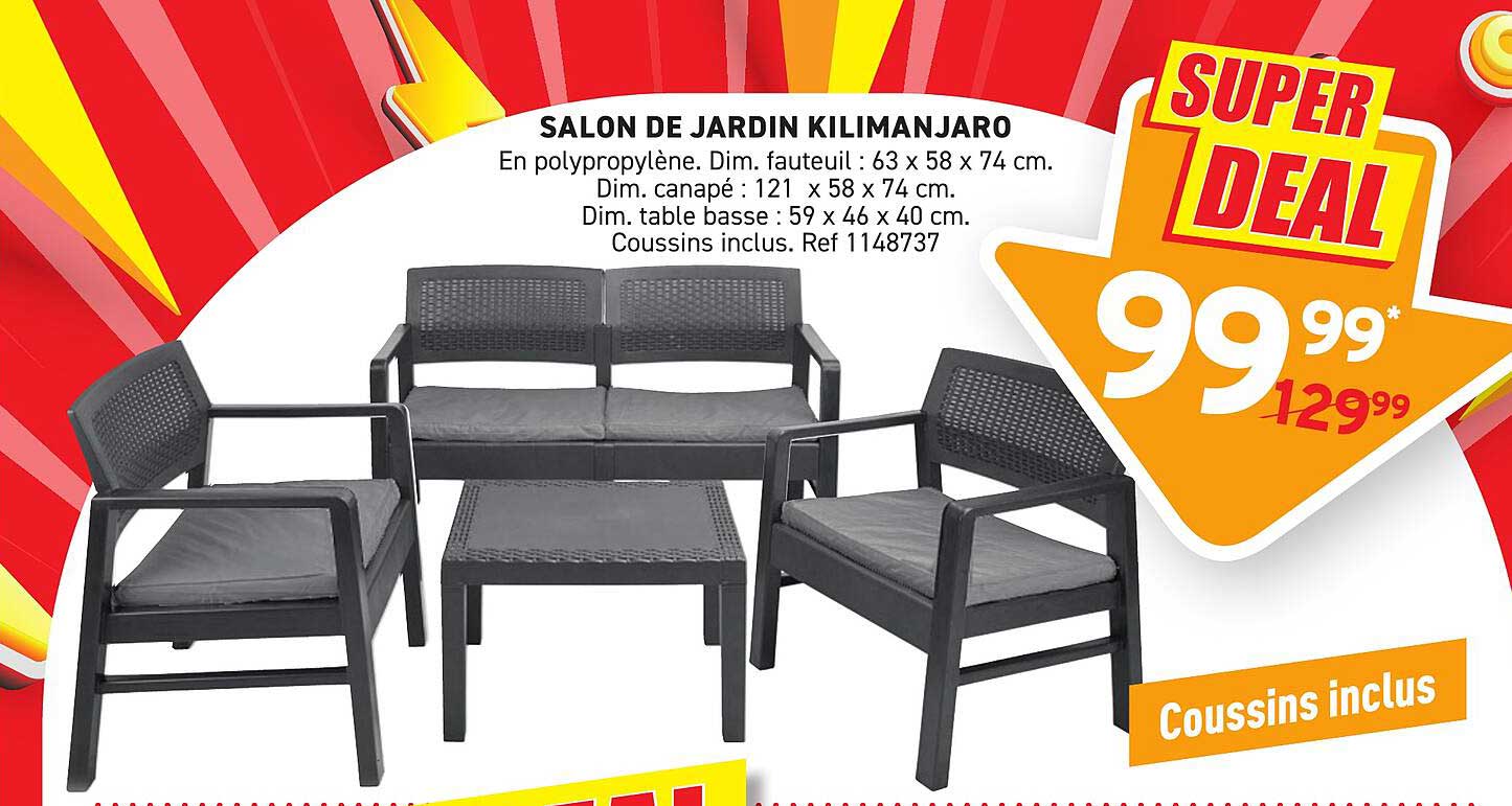 SALON DE JARDIN KILIMANJARO