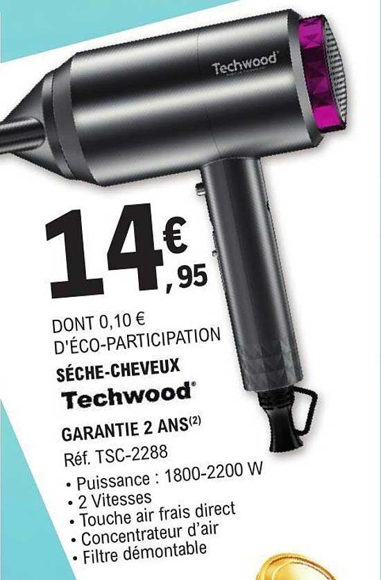SÉCHE-CHVEUX Techwood