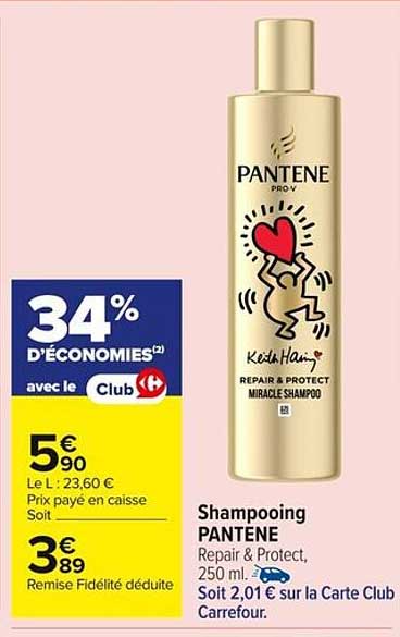Shampooing PANTENE Repair & Protect, 250 ml