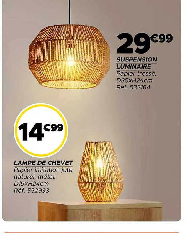 SUSPENSION LUMINAIRE