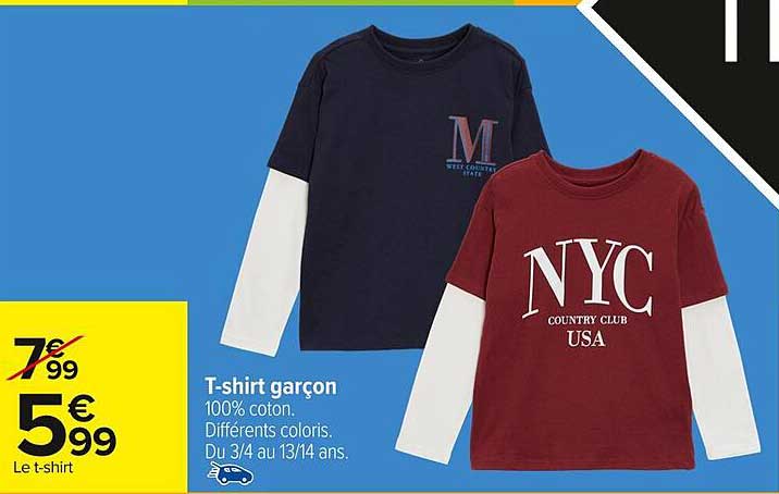 T-shirt garçon