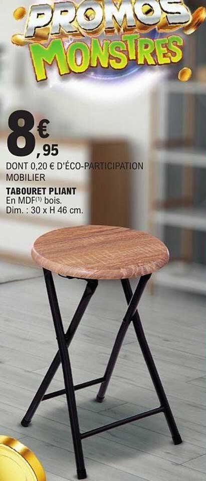 TABOURET PLIANT