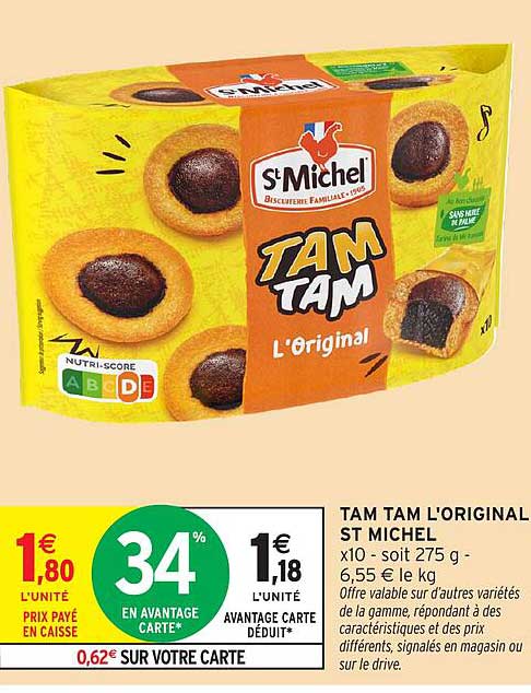 TAM TAM L'ORIGINAL ST MICHEL