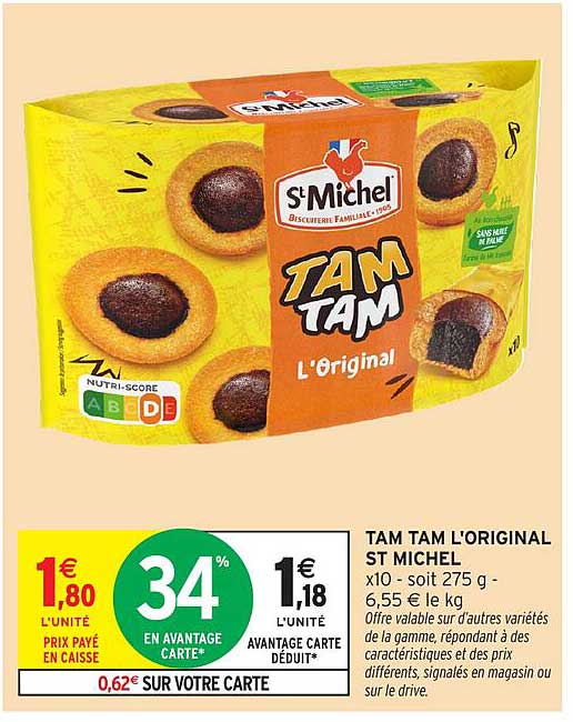 TAM TAM L'ORIGINAL ST MICHEL