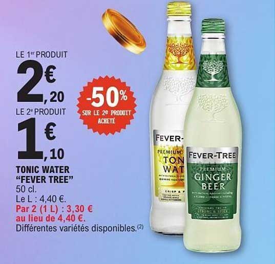 TONIC WATER “FEVER TREE” 50 cl
