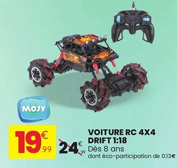 VOITURE RC 4X4 DRIFT 1:18