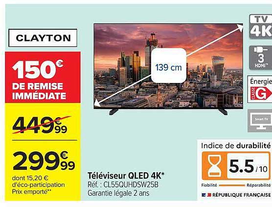 150€ DE REMISE IMMÉDIATE
