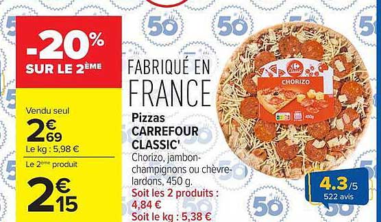 -20% SUR LE 2ÈME