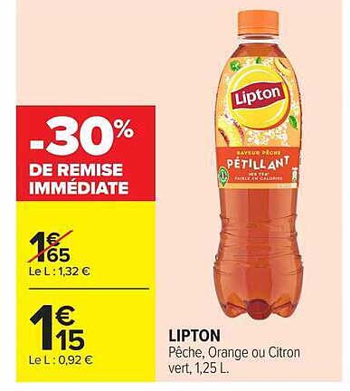 -30% DE REMISE IMMÉDIATE