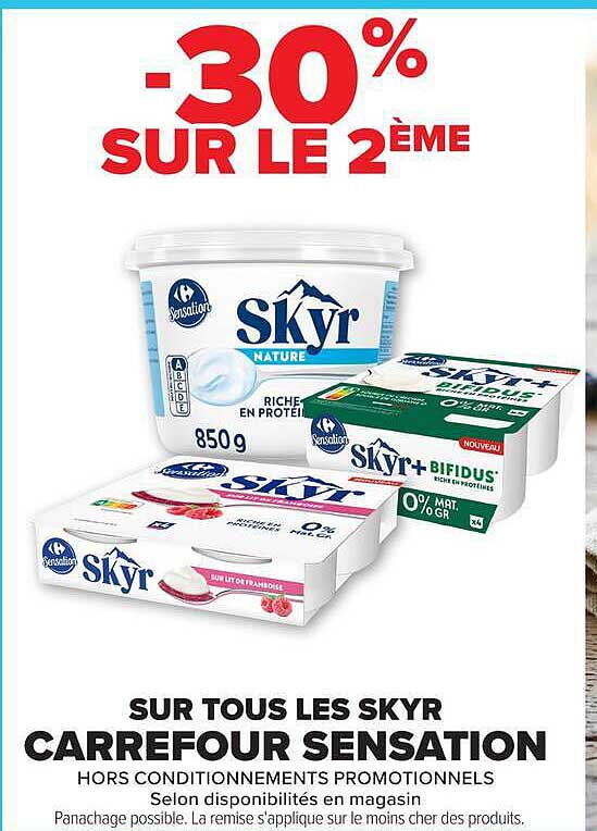 -30% SUR LE 2ÈME
