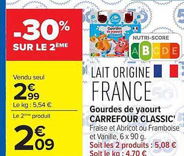 -30% SUR LE 2ÈME