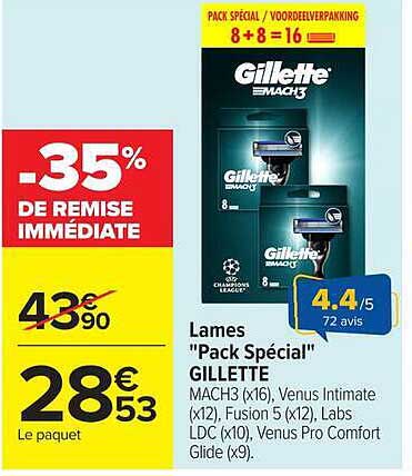 -35% DE REMISE IMMÉDIATE