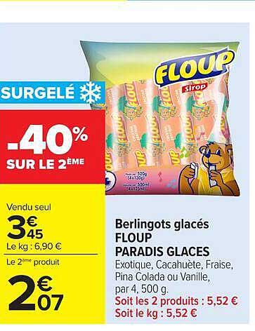 -40% sur le 2ème
