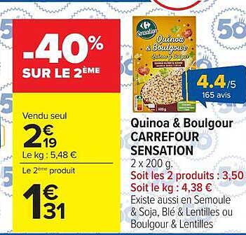 -40% SUR LE 2ÈME