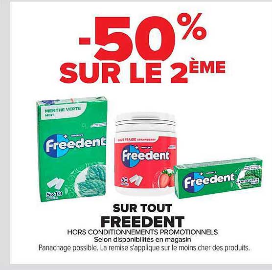 -50% SUR LE 2ÈME