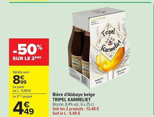 -50% SUR LE 2ÈME