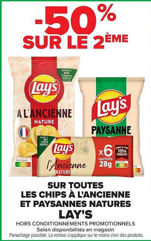 -50% SUR LE 2ÈME