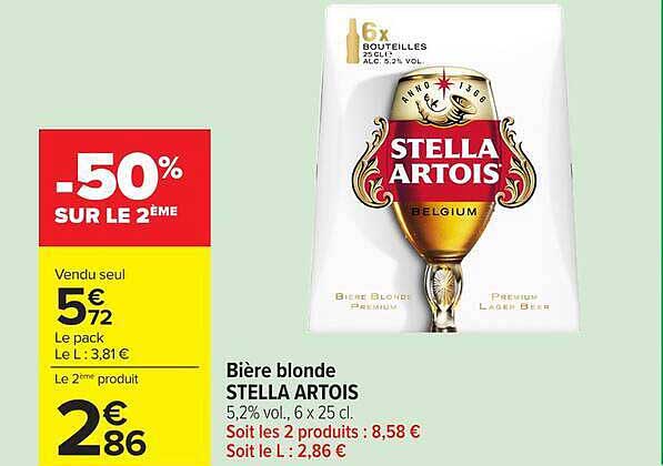 -50% SUR LE 2ÈME
