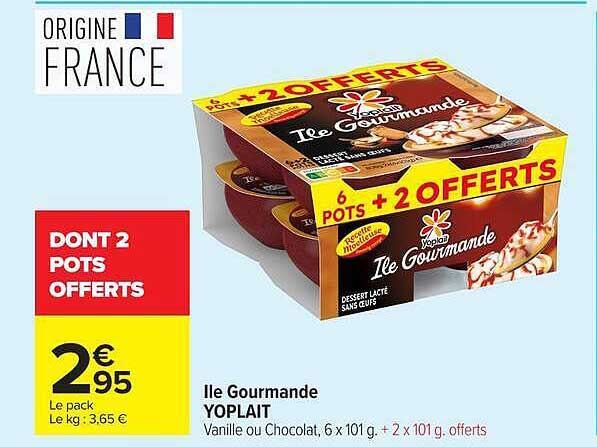 6 POTS + 2 OFFERTS