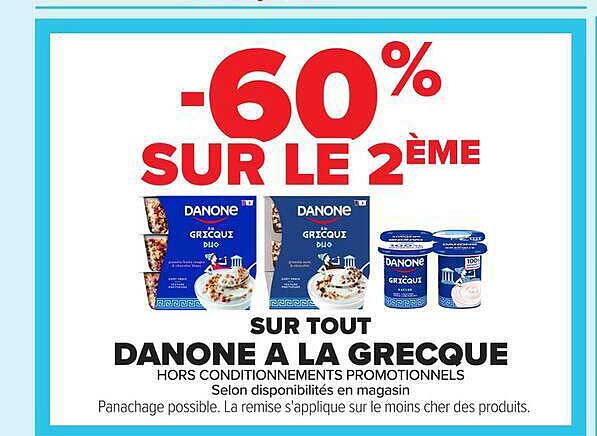 -60% SUR LE 2ÈME