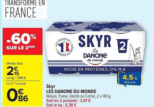 -60% SUR LE 2ÈME