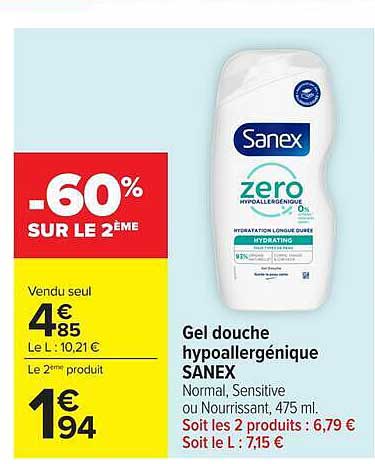 -60% SUR LE 2ÈME