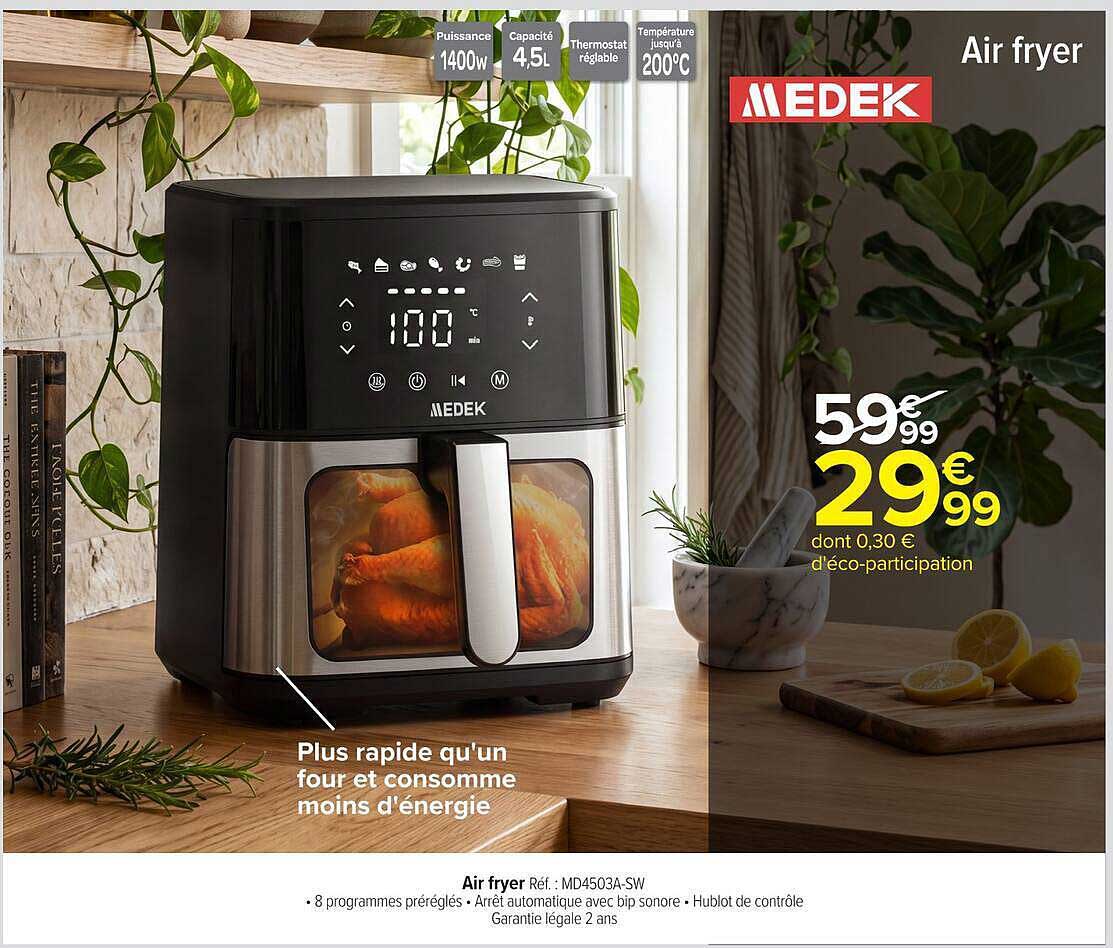 Air fryer MEDEK