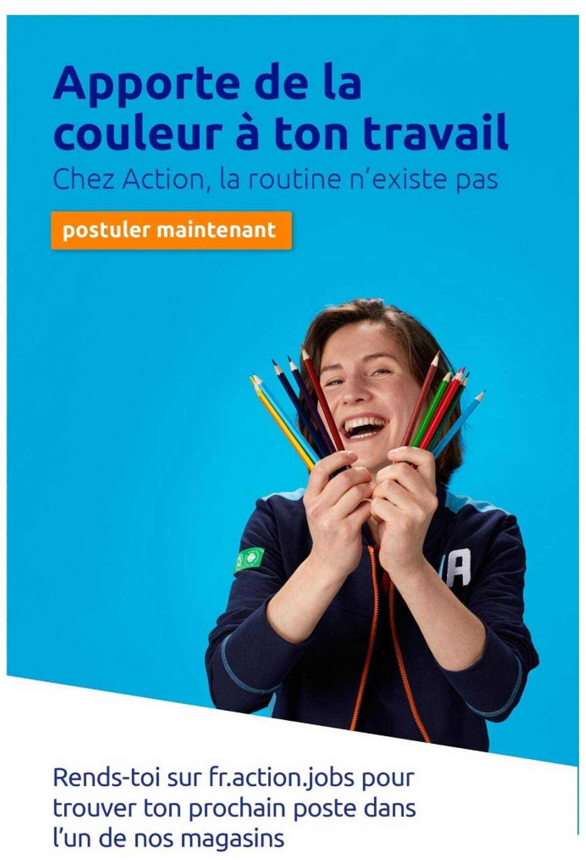 Apporte de la couleur à ton travail