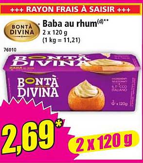 Baba au rhum(d)**