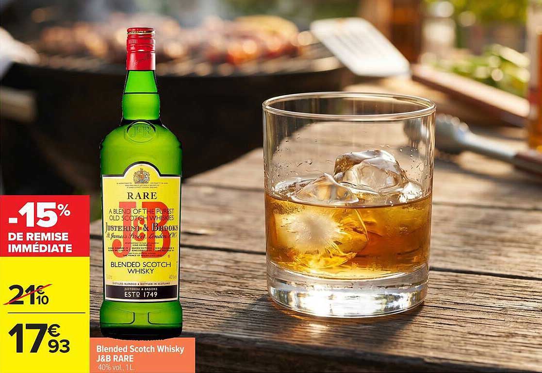 Blended Scotch Whisky J&B RARE
