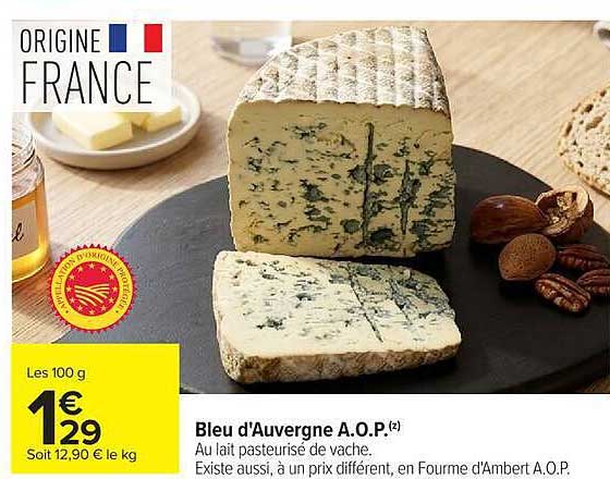 Bleu d'Auvergne A.O.P.
