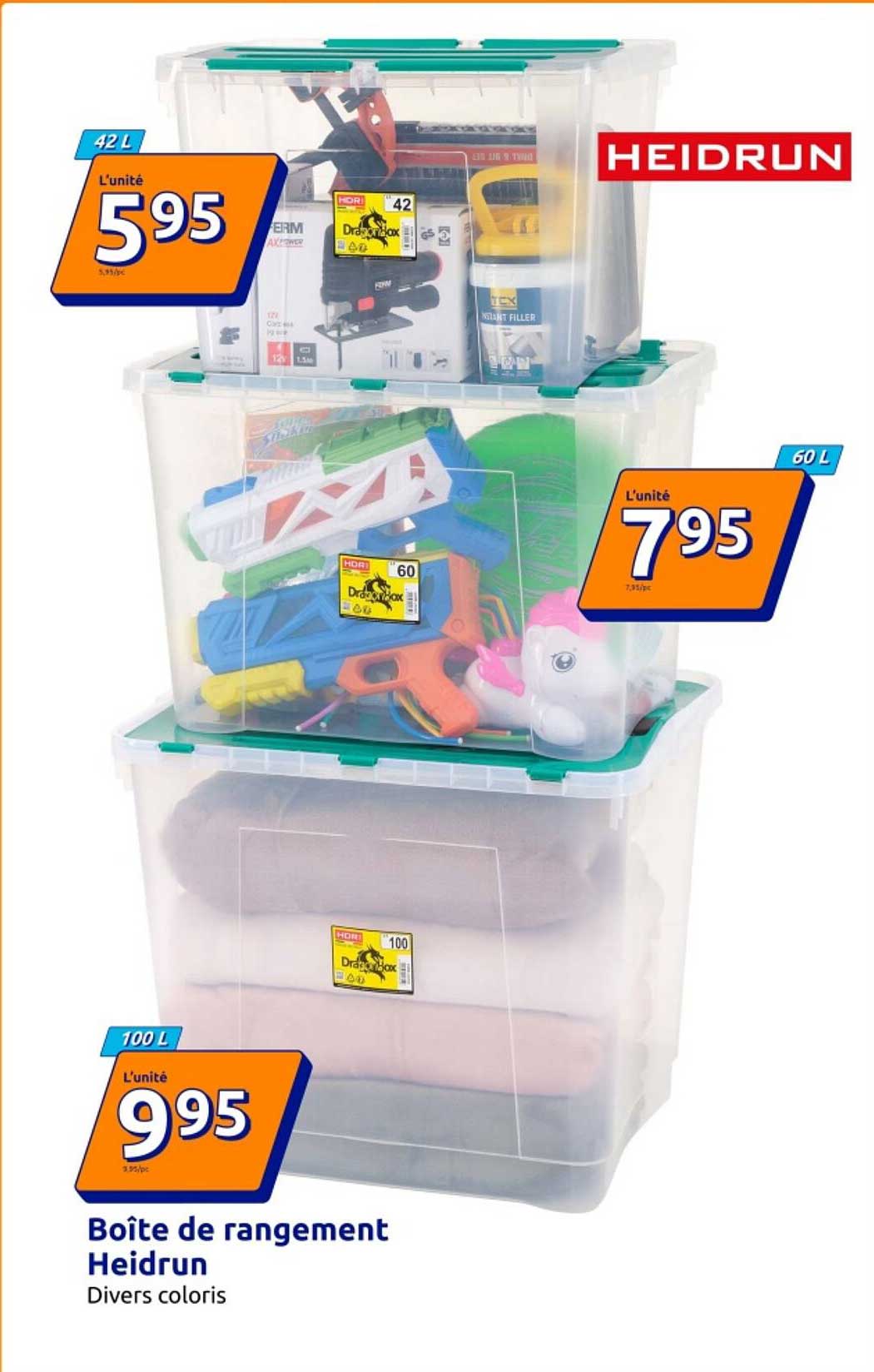 Boîte de rangement Heidrun