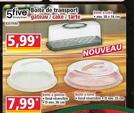 Boîte de transport gâteau / cake / tarte